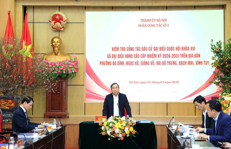 Chủ tịch UBND TP Hà Nội: Tổ chức bầu cử dân chủ, đúng pháp luật, an toàn và hiệu quả- Ảnh 1.