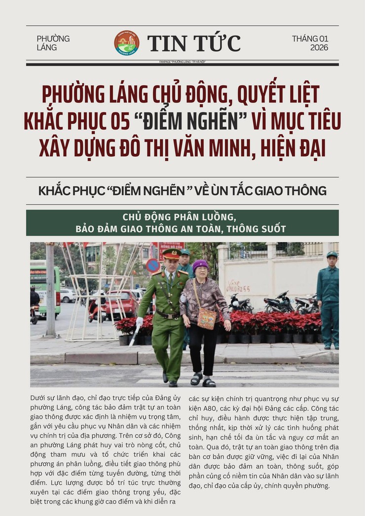 PHƯỜNG LÁNG CHỦ ĐỘNG, QUYẾT LIỆT KHẮC PHỤC 05 “ĐIỂM NGHẼN” VÌ MỤC TIÊU XÂY DỰNG ĐÔ THỊ VĂN MINH, HIỆN ĐẠI- Ảnh 4.