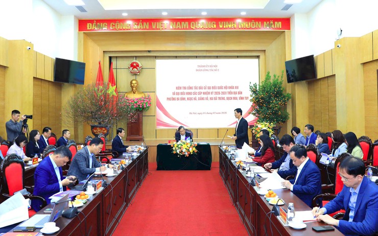 Chủ tịch UBND TP Hà Nội: Tổ chức bầu cử dân chủ, đúng pháp luật, an toàn và hiệu quả- Ảnh 4.