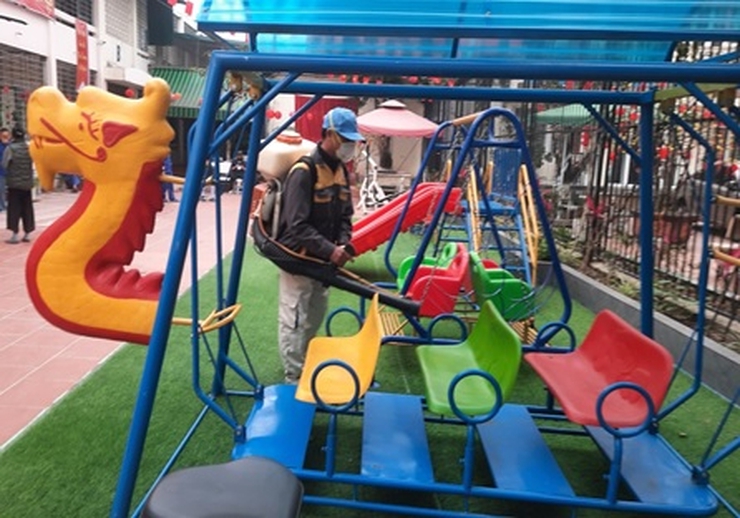 Trung Tâm Công tác xã hội và Quỹ bảo trợ trẻ em Hà Nội: Thiết lập "Vùng xanh" sạch muỗi, đảm bảo an toàn tuyệt đối cho đối tượng nuôi dưỡng- Ảnh 1.