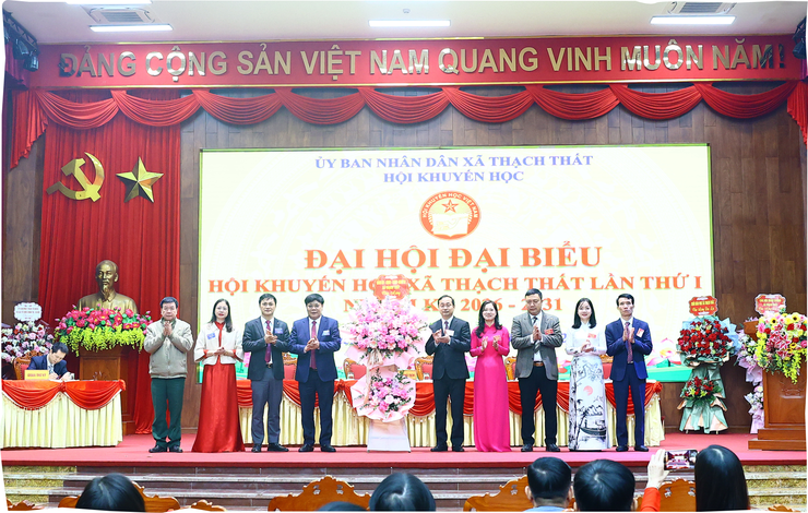 
Thạch Thất tổ chức thành công Đại hội đại biểu hội Khuyến học nhiệm kỳ 2026 - 2031- Ảnh 5.
