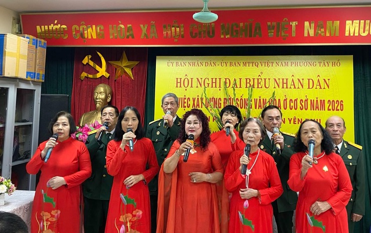 Phường Tây Hồ: Phát huy dân chủ, chung tay xây dựng đời sống văn hóa cơ sở năm 2026- Ảnh 12.