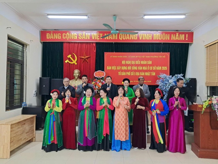 Phường Tây Hồ: Phát huy dân chủ, chung tay xây dựng đời sống văn hóa cơ sở năm 2026- Ảnh 14.