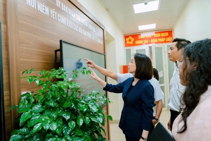 Chuyển đổi số lĩnh vực Văn hóa – xã hội: Động lực nâng cao hiệu quả quản lý nhà nước của phường Long Biên- Ảnh 1.