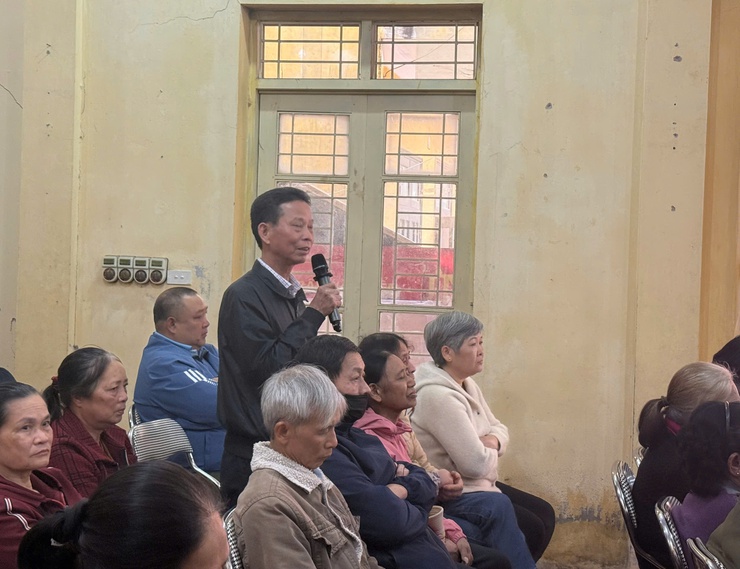 MTTQ XÃ THANH TRÌ TỔ CHỨC CÁC HỘI NGHỊ LẤY Ý KIẾN NHẬN XÉT VÀ TÍN NHIỆM CỦA CỬ TRI NƠI CƯ TRÚ ĐỐI VỚI NGƯỜI ỨNG CỬ ĐẠI BIỂU HĐND CÁC CẤP NHIỆM KỲ 2026 - 2031- Ảnh 11.