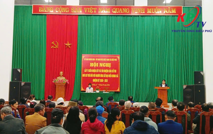 Thôn Phú Mỹ tổ chức Hội nghị lấy ý kiến nhận xét và tín nhiệm của cử tri nơi cư trú đối với những người ứng cử đại biểu HĐND xã nhiệm kỳ 2026-2031- Ảnh 2.