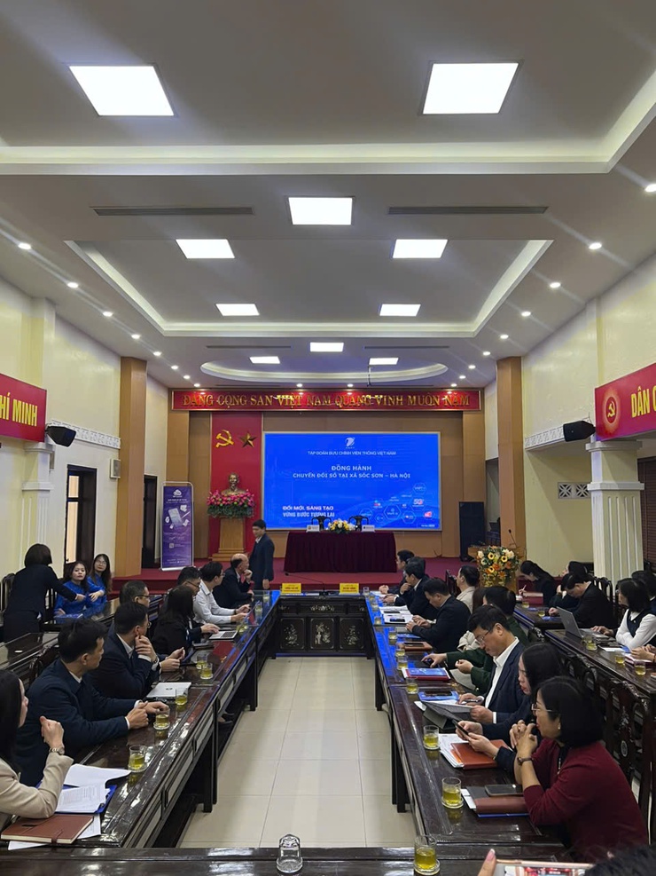 Xã Sóc Sơn ký kết Thỏa thuận hợp tác chiến lược với VNPT Hà Nội, tạo đột phá trong chuyển đổi số- Ảnh 10.