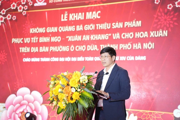 Phường Ô Chợ Dừa khai mạc Chợ hoa xuân “Xuân an khang” phục vụ tết Bính Ngọ 2026- Ảnh 2.