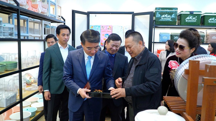 PHÓ CHỦ TỊCH UBND THÀNH PHỐ HÀ NỘI NGUYỄN XUÂN LƯU THĂM, CHÚC TẾT CÔNG TY TNHH SẢN XUẤT NHỰA VIỆT NHẬT- Ảnh 5.