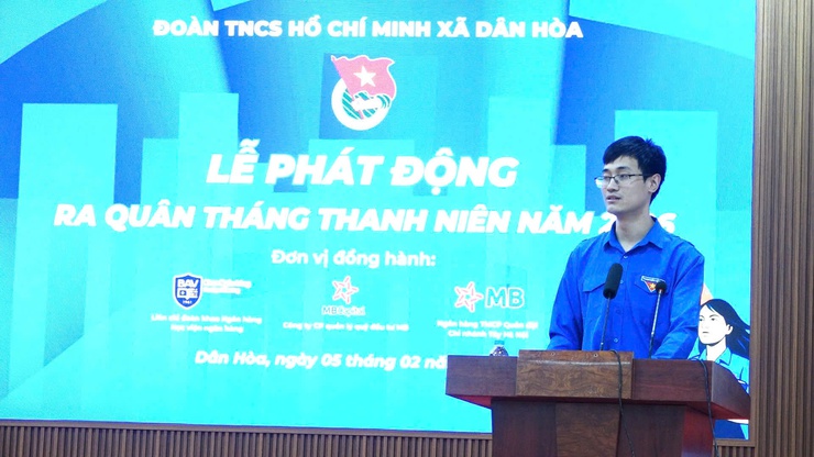 LỄ PHÁT ĐỘNG THÁNG THANH NIÊN NĂM 2026 VÀ TRAO TẶNG CÔNG TRÌNH THANH NIÊN.- Ảnh 2.
