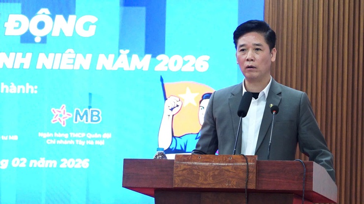 LỄ PHÁT ĐỘNG THÁNG THANH NIÊN NĂM 2026 VÀ TRAO TẶNG CÔNG TRÌNH THANH NIÊN.- Ảnh 3.