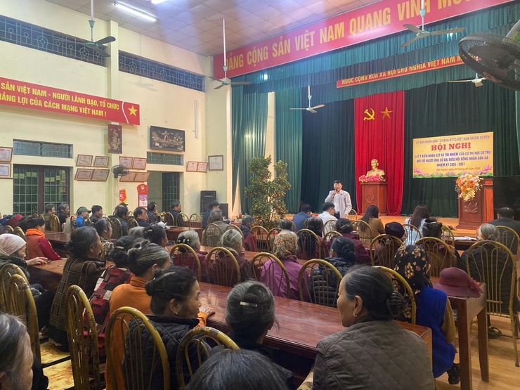 Đại Xuyên tích cực triển khai việc lấy ý kiến cử tri nơi cư trú- Ảnh 3.