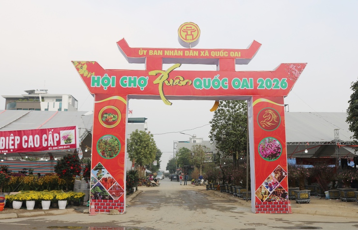 QUỐC OAI RỘN RÀNG HỘI CHỢ HOA XUÂN – CHỢ TẾT NHỮNG NGÀY GIÁP TẾT BÍNH NGỌ 2026- Ảnh 1.