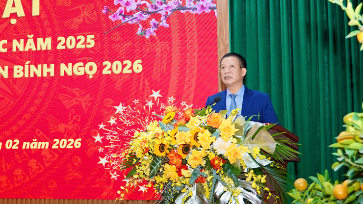 Đồng chí Phạm Văn Minh - Bí thư Đảng ủy, Chủ tịch HĐND xã Yên Lãng.