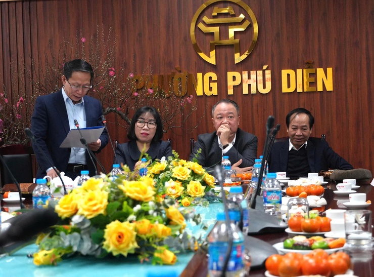 Phường Phú Diễn gặp mặt các đồng chí cán bộ chủ chốt phường đã nghỉ hưu nhân dịp Xuân Bính Ngọ 2026- Ảnh 4.