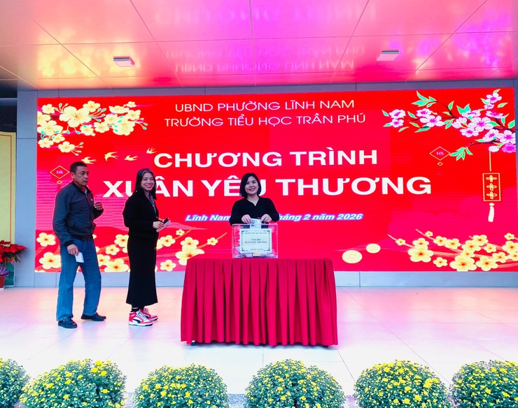 XUÂN YÊU THƯƠNG, TẾT SẺ CHIA - HOẠT ĐỘNG Ý NGHĨA CỦA THẦY TRÒ TRƯỜNG TIỂU HỌC TRẦN PHÚ- Ảnh 4.