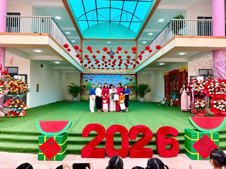  TRƯỜNG MẦM NON XUÂN DƯƠNG LAN TỎA HỒN TẾT VIỆT QUA NGÀY HỘI VĂN HÓA DÂN GIAN "TẾT VIỆT TRONG EM" - Ảnh 5.