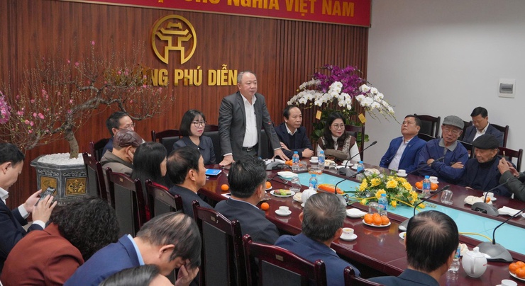 Phường Phú Diễn gặp mặt các đồng chí cán bộ chủ chốt phường đã nghỉ hưu nhân dịp Xuân Bính Ngọ 2026- Ảnh 5.