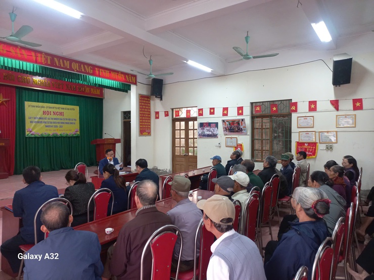 Đại Xuyên tích cực triển khai việc lấy ý kiến cử tri nơi cư trú- Ảnh 2.