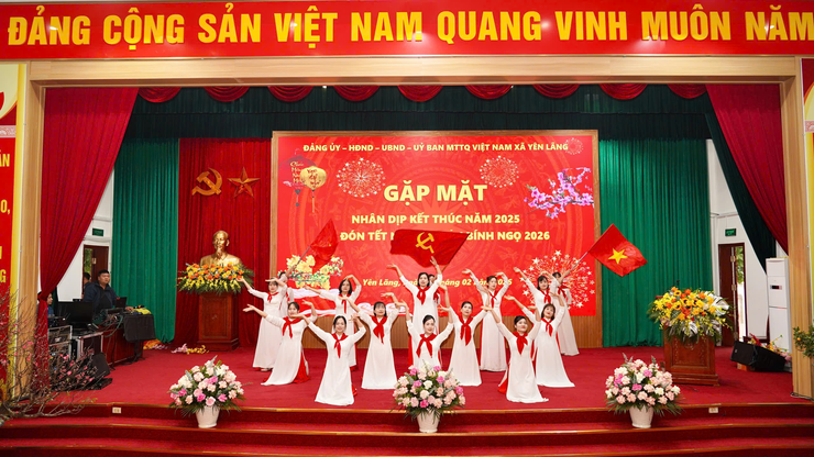 YÊN LÃNG: GẶP MẶT CUỐI NĂM 2025, ĐÓN XUÂN BÍNH NGỌ 2026 VÀ CHÀO MỪNG THÀNH CÔNG ĐẠI HỘI ĐẢNG CÁC CẤP- Ảnh 5.