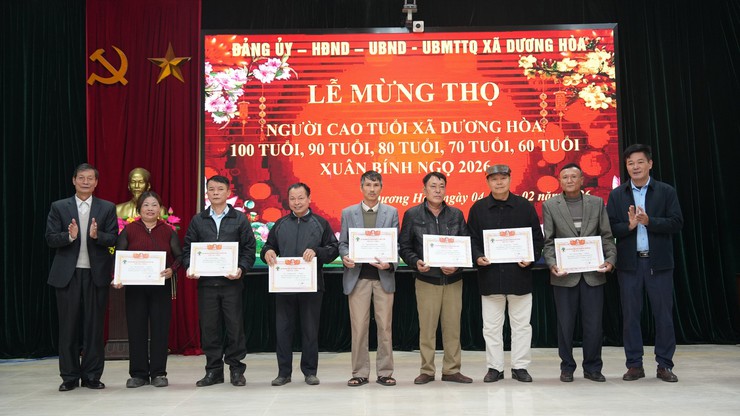 Lãnh đạo xã chúc thọ, mừng thọ 137 người cao tuổi tại khu vực Đắc Sở dịp Tết Bính Ngọ năm 2026- Ảnh 6.