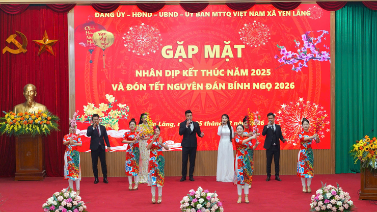 YÊN LÃNG: GẶP MẶT CUỐI NĂM 2025, ĐÓN XUÂN BÍNH NGỌ 2026 VÀ CHÀO MỪNG THÀNH CÔNG ĐẠI HỘI ĐẢNG CÁC CẤP- Ảnh 6.