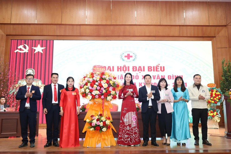 Hội Chữ thập đỏ xã Vân Đình tổ chức thành công Đại hội lần thứ nhất- Ảnh 1.