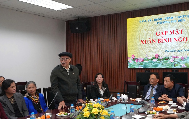 Phường Phú Diễn gặp mặt các đồng chí cán bộ chủ chốt phường đã nghỉ hưu nhân dịp Xuân Bính Ngọ 2026- Ảnh 9.