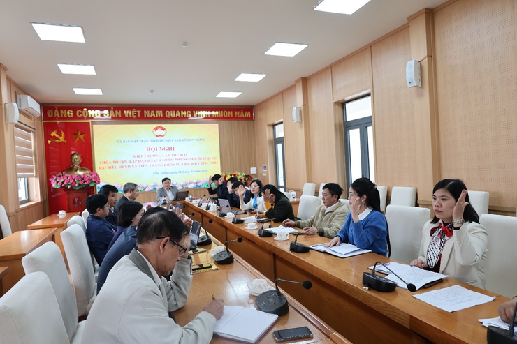 Xã Tiến Thắng: chuẩn bị chu đáo cho bầu cử Quốc hội và HĐND các cấp- Ảnh 1.