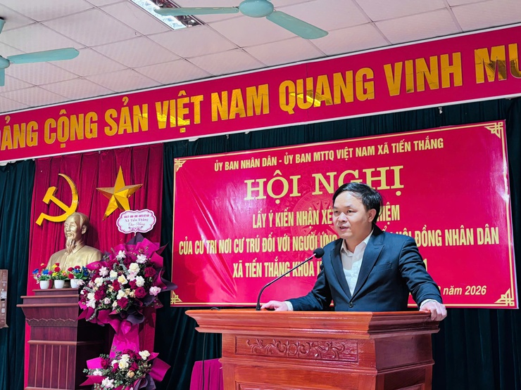 Xã Tiến Thắng: chuẩn bị chu đáo cho bầu cử Quốc hội và HĐND các cấp- Ảnh 2.