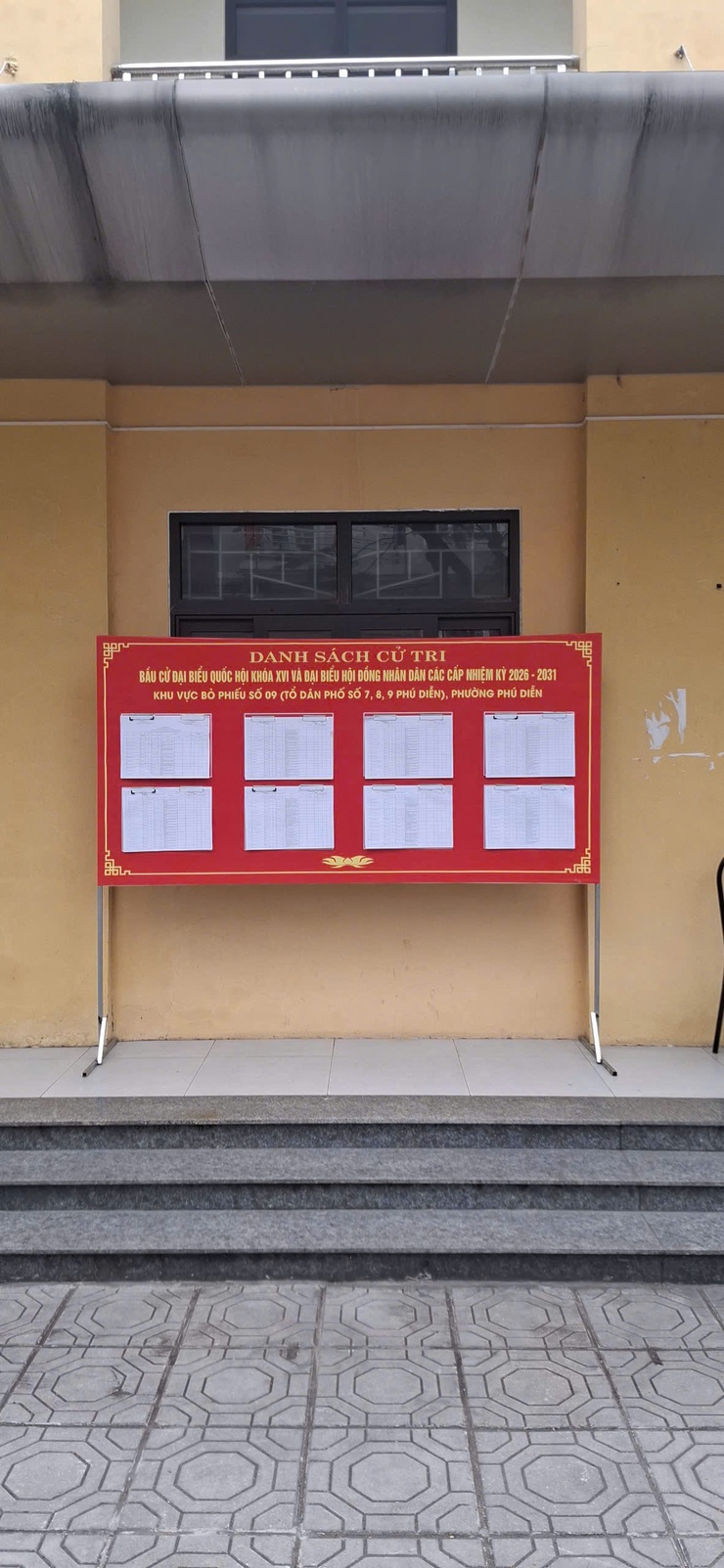 Phường Phú Diễn hoàn thành niêm yết danh sách cử tri phục vụ bầu cử Quốc hội khóa XVI và đại biểu HĐND các cấp nhiệm kỳ 2026 - 2031- Ảnh 13.