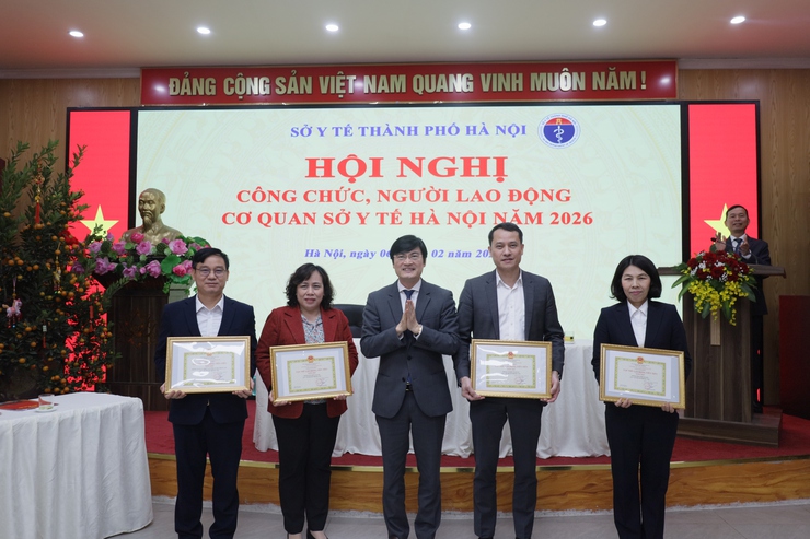 Hội nghị công chức, người lao động cơ quan Sở Y tế Hà Nội năm 2026- Ảnh 3.