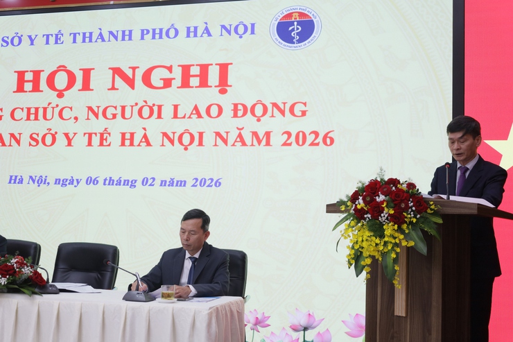 Hội nghị công chức, người lao động cơ quan Sở Y tế Hà Nội năm 2026- Ảnh 4.