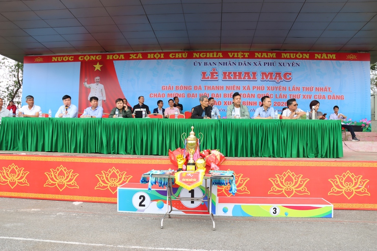Lễ bế mạc Giải bóng đá Thanh Niên xã Phú Xuyên lần thứ nhất năm 2026- Ảnh 1.