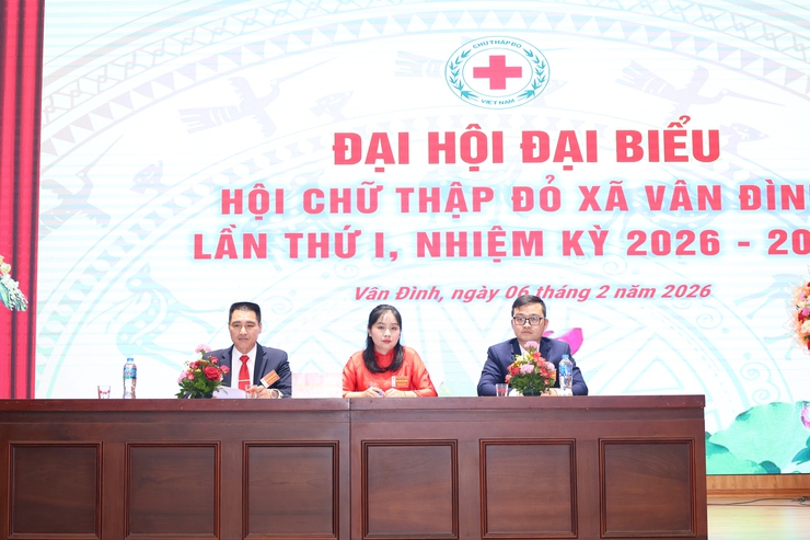 Hội Chữ thập đỏ xã Vân Đình tổ chức thành công Đại hội lần thứ nhất- Ảnh 3.