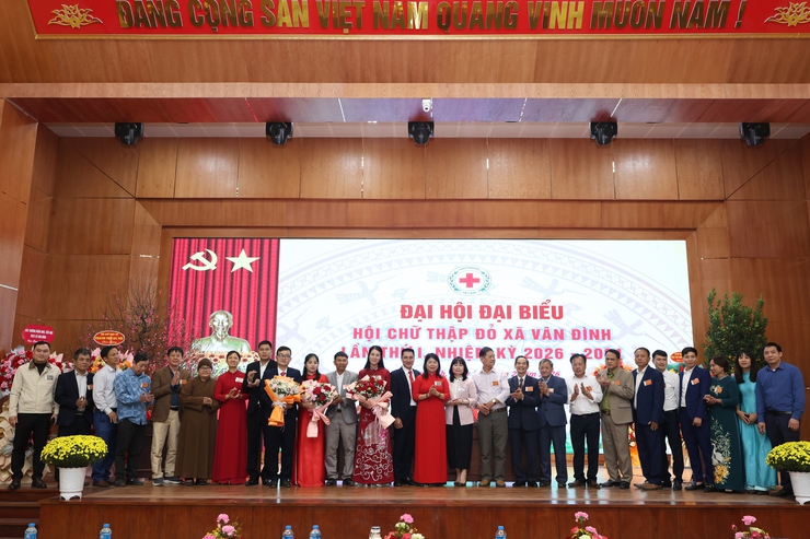 Hội Chữ thập đỏ xã Vân Đình tổ chức thành công Đại hội lần thứ nhất- Ảnh 5.
