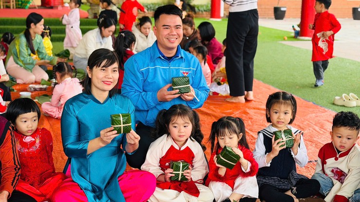 NGÀY HỘI BÁNH CHƯNG XANH – LAN TỎA YÊU THƯƠNG TẠI PHÚC THỌ- Ảnh 2.