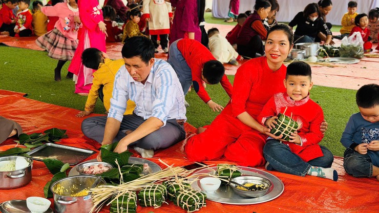 NGÀY HỘI BÁNH CHƯNG XANH – LAN TỎA YÊU THƯƠNG TẠI PHÚC THỌ- Ảnh 4.