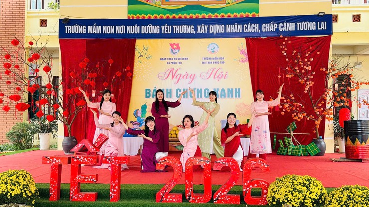 NGÀY HỘI BÁNH CHƯNG XANH – LAN TỎA YÊU THƯƠNG TẠI PHÚC THỌ- Ảnh 7.