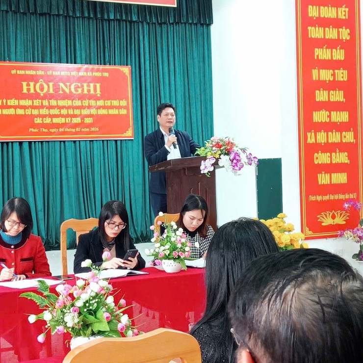 Xã Phúc Thọ: Hoàn thành xong việc lấy ý kiến cử tri nơi cư trú đối với người ứng cử đại biểu HĐND các cấp- Ảnh 8.