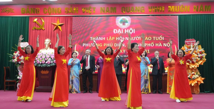 ĐẠI HỘI THÀNH LẬP HỘI NGƯỜI CAO TUỔI PHƯỜNG PHÚ DIỄN NHIỆM KỲ 2026-2031- Ảnh 2.