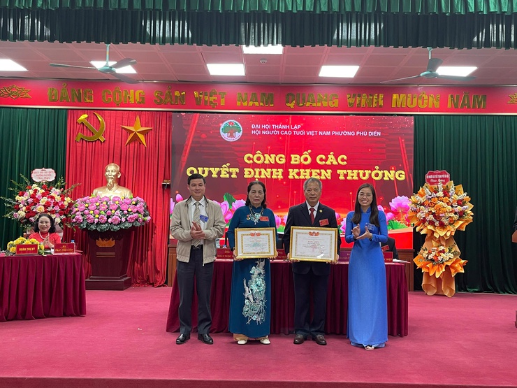 ĐẠI HỘI THÀNH LẬP HỘI NGƯỜI CAO TUỔI PHƯỜNG PHÚ DIỄN NHIỆM KỲ 2026-2031- Ảnh 3.