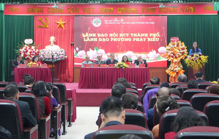 ĐẠI HỘI THÀNH LẬP HỘI NGƯỜI CAO TUỔI PHƯỜNG PHÚ DIỄN NHIỆM KỲ 2026-2031- Ảnh 1.