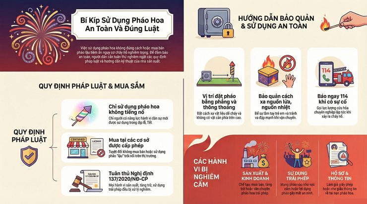 Phường Giảng Võ: Khuyến cáo các biện pháp bảo đảm an toàn phòng cháy, chữa cháy khi sử dụng pháo hoa dịp Tết- Ảnh 1. Phường Giảng Võ: Khuyến cáo các biện pháp bảo đảm an toàn phòng cháy, chữa cháy khi sử dụng pháo hoa dịp Tết- Ảnh 1.
