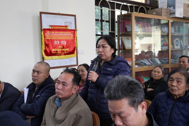 Xã Chương Dương triển khai công tác di chuyển mồ mả phục vụ GPMB thực hiện dự án khu đô thị thể thao Olympic- Ảnh 2.