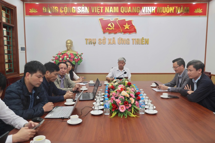 XÃ ỨNG THIÊN THAM DỰ HỘI NGHỊ TẬP HUẤN NỀN TẢNG QUẢN LÝ CÔNG TÁC KHIẾU NẠI, TỐ CÁO QUỐC GIA- Ảnh 1.