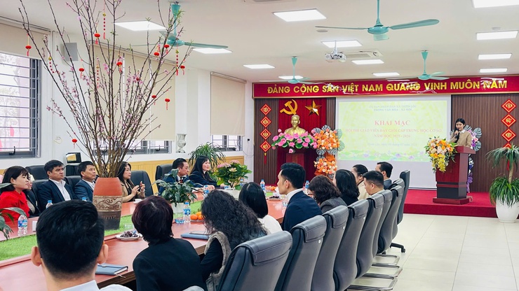 Hội thi giáo viên dạy giỏi cấp THCS xã Thiên Lộc năm học 2025 - 2026- Ảnh 1.