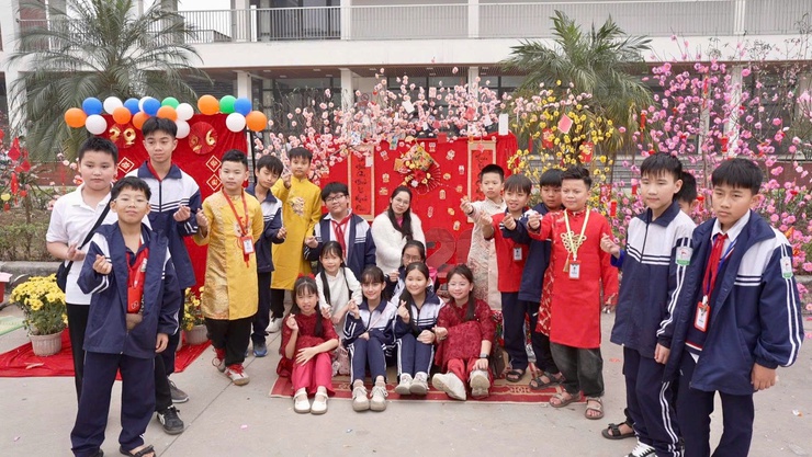 Trường THCS Kim Chung tổ chức chương trình "Xuân tình nguyện – Tết sẻ chia" năm 2026- Ảnh 12.