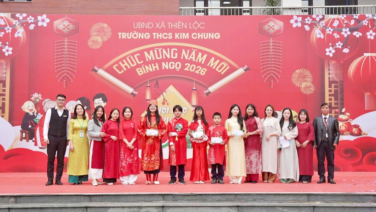 Trường THCS Kim Chung tổ chức chương trình "Xuân tình nguyện – Tết sẻ chia" năm 2026- Ảnh 15.