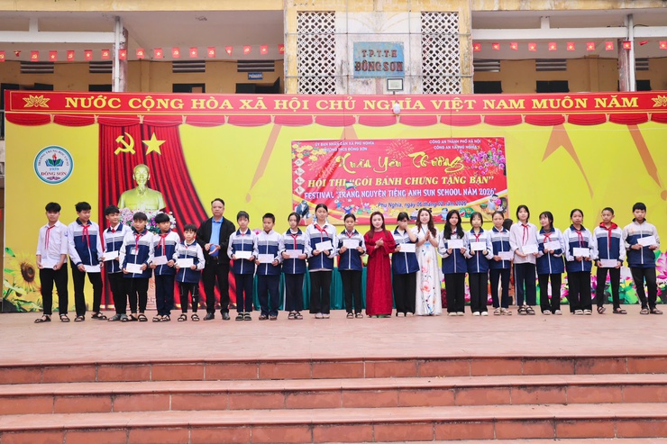 Trường THCS Đông Sơn tổ chức chương trình “Xuân yêu thương”- Ảnh 6.